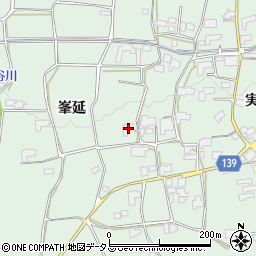 徳島県阿波市土成町土成峯延周辺の地図
