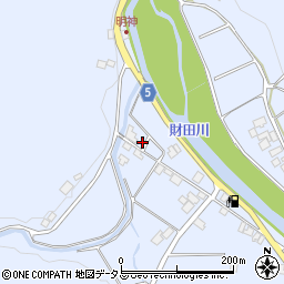 香川県三豊市財田町財田中517周辺の地図