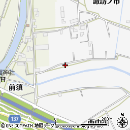 徳島県徳島市応神町東貞方諏訪ノ市167周辺の地図