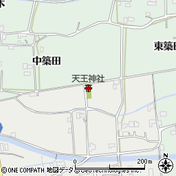天王神社周辺の地図