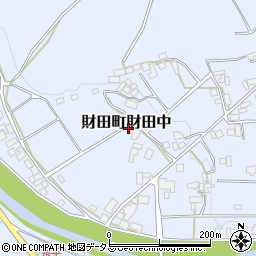 香川県三豊市財田町財田中4148周辺の地図