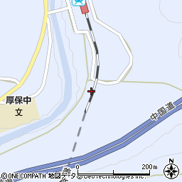 山口県美祢市西厚保町本郷坂本周辺の地図