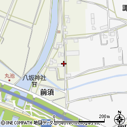 徳島県徳島市応神町西貞方鷹ノ橋87周辺の地図