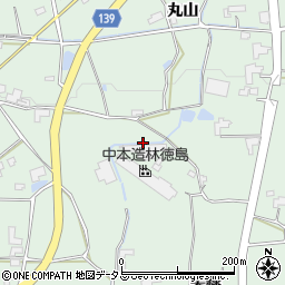 中本造林　徳島株式会社周辺の地図