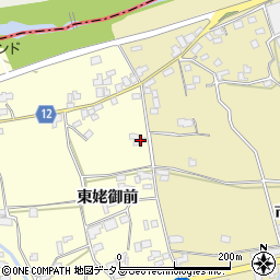 徳島県阿波市吉野町西条東姥御前105周辺の地図