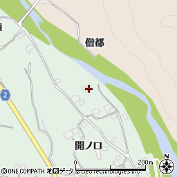 徳島県阿波市市場町上喜来開ノ口1307周辺の地図