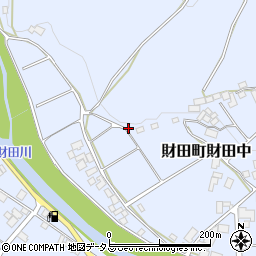 香川県三豊市財田町財田中4174周辺の地図