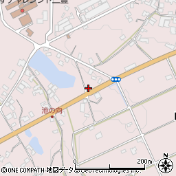 香川県三豊市山本町辻2422周辺の地図
