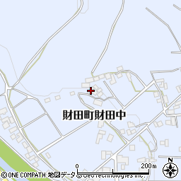 香川県三豊市財田町財田中4000周辺の地図
