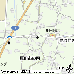 徳島県阿波市土成町吉田原田市の四88周辺の地図