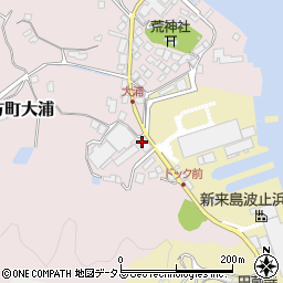 愛媛県今治市波方町大浦1408周辺の地図