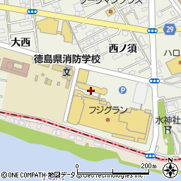 バーミヤン 徳島北島店周辺の地図