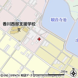 香川県観音寺市出作町738周辺の地図