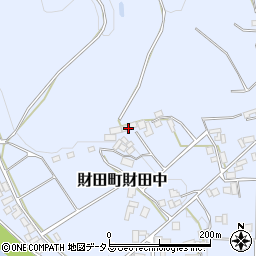 香川県三豊市財田町財田中4282周辺の地図