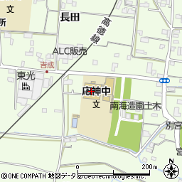 徳島県徳島市応神町吉成長田130周辺の地図