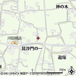 徳島県阿波市土成町吉田昆沙門の一75周辺の地図