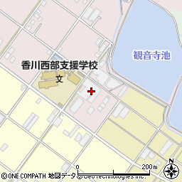 香川県観音寺市出作町727周辺の地図