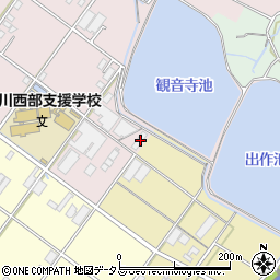 香川県観音寺市出作町754周辺の地図
