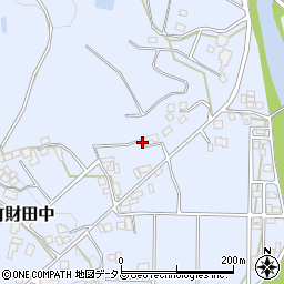 香川県三豊市財田町財田中3974周辺の地図