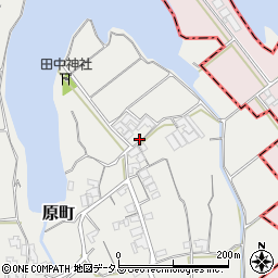 香川県観音寺市原町596周辺の地図