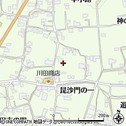 徳島県阿波市土成町吉田昆沙門の一32周辺の地図