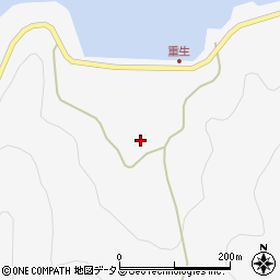 広島県呉市倉橋町重生5033周辺の地図