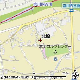 徳島県阿波市吉野町五条北原516周辺の地図