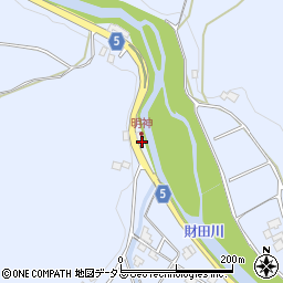 香川県三豊市財田町財田中432周辺の地図