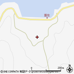 広島県呉市倉橋町重生5032周辺の地図