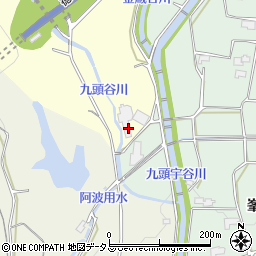 徳島県阿波市土成町浦池1周辺の地図