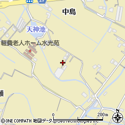 徳島県徳島市川内町中島13-1周辺の地図