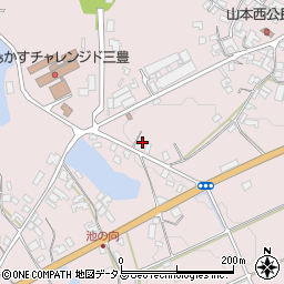 香川県三豊市山本町辻1396周辺の地図