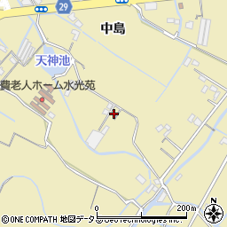 徳島県徳島市川内町中島14周辺の地図
