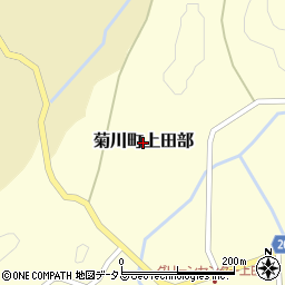 山口県下関市菊川町大字上田部周辺の地図