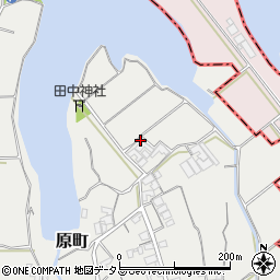 香川県観音寺市原町周辺の地図