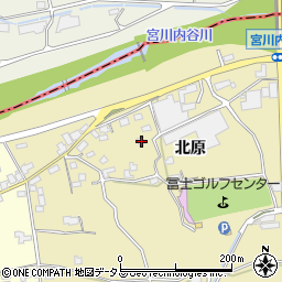 徳島県阿波市吉野町五条北原455周辺の地図