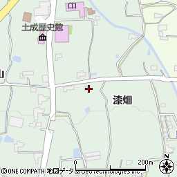 徳島県阿波市土成町土成漆畑周辺の地図