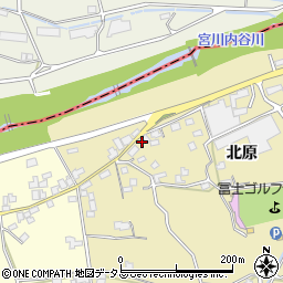 徳島県阿波市吉野町五条北原458周辺の地図