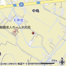 徳島県徳島市川内町中島12周辺の地図