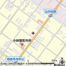 大和スレート株式会社　観音寺出張所周辺の地図