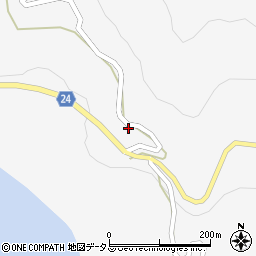 厳原豆酘美津島線周辺の地図