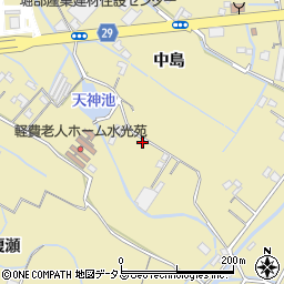 徳島県徳島市川内町中島11周辺の地図