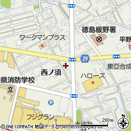 株式会社カチタス徳島店周辺の地図