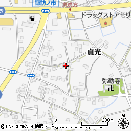 徳島県徳島市応神町東貞方貞光212-2周辺の地図