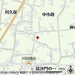 徳島県阿波市土成町吉田昆沙門の一49周辺の地図