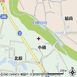 徳島県阿波市市場町上喜来小積1395周辺の地図