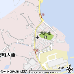 愛媛県今治市波方町大浦1498周辺の地図
