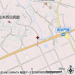 香川県三豊市山本町辻1800-3周辺の地図