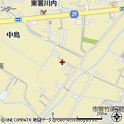 徳島県徳島市川内町中島42周辺の地図