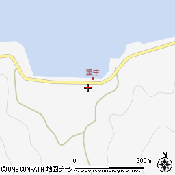 広島県呉市倉橋町重生5345周辺の地図